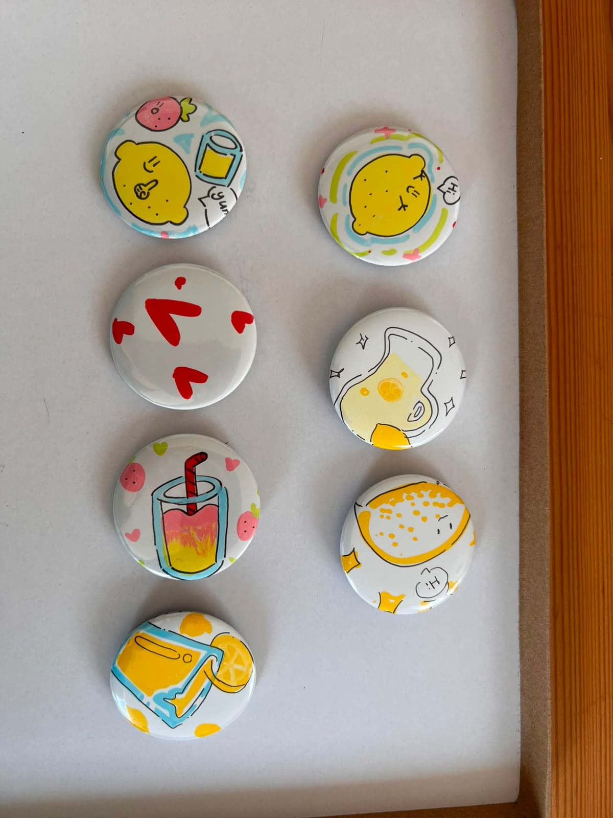 Imperfect badge made by DL and Olivia